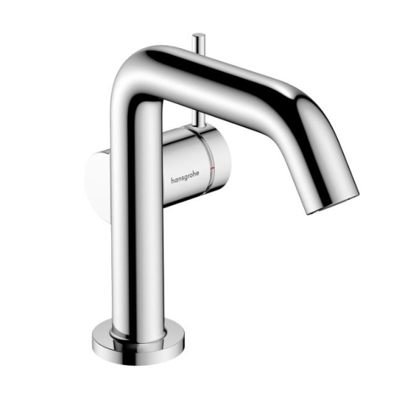 Hansgrohe izlietnes maisītājs Tecturis S 110 Fine CoolStart, ar push-open, EcoSmart+, hroms