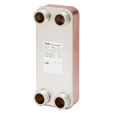 Danfoss mikroplākšņu siltummainis, XB12M-1, plākšņu skaits: 30, CU+