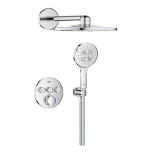 Grohe dušas sistēma ar termostatu Grohtherm Smartcontrol/Rainshower SmartActive 310, hroms (bez SmartBox)
