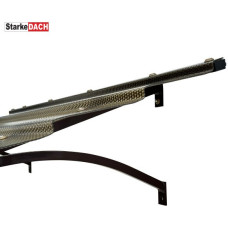 Jumtiņš STARKEDACH Diamonds T-150 (taisns), brūns 150 x 95,4 cm / gab