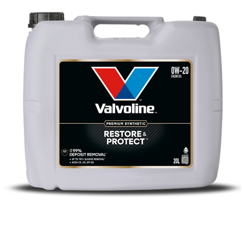 Valvoline Motoreļļa VAL RESTORE & PROTECT 0W20 PL 20L, Valvoline