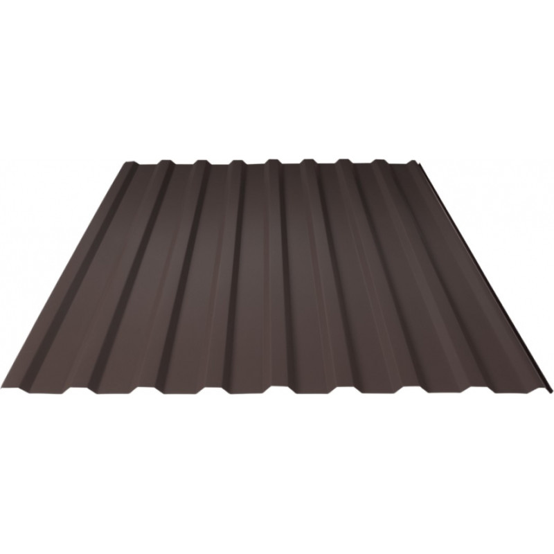 Toode TP20 Rough MATT POL metāla jumta segums, Z350, 0.50mm, RR32/Tumši brūns