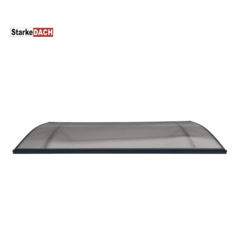 Jumtiņš STARKEDACH L-160, tumši pelēks/bronza, 160x100x25cm;