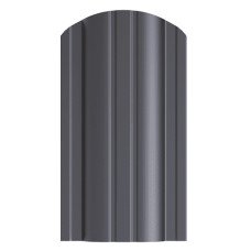 Profilēta metāla žoga štaketas Polo PMx2 RAL7016 (Antracīta pelēks) 1350mm / gab