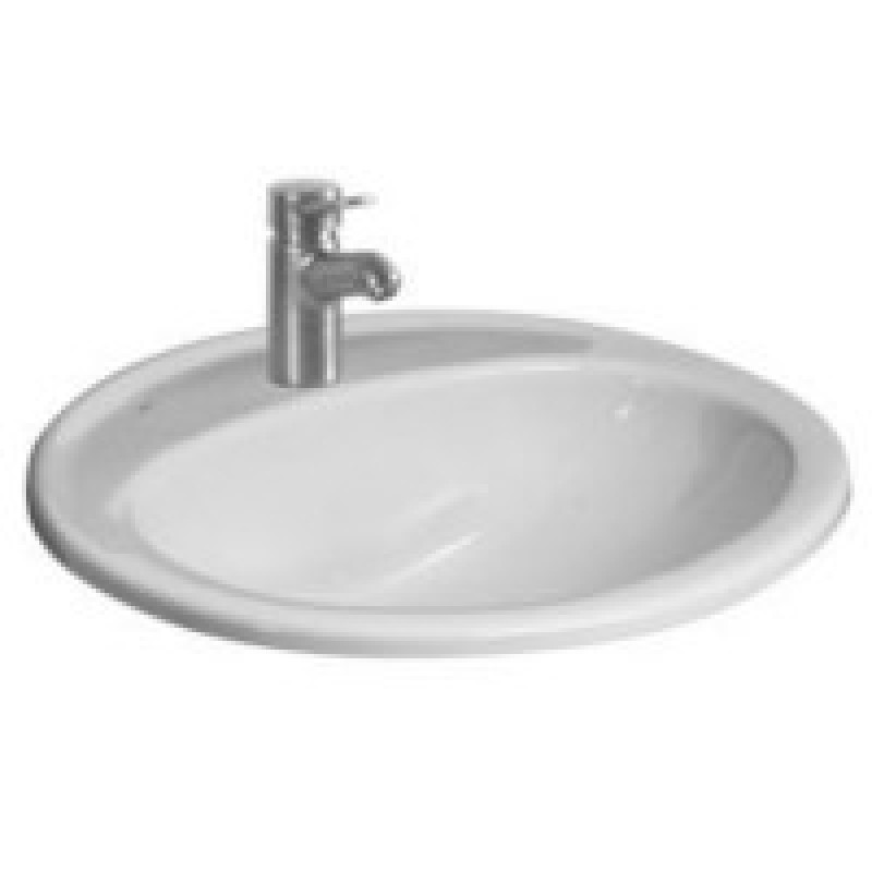 Jika izlietne Ibon, 560x475 mm, virsmā, balta