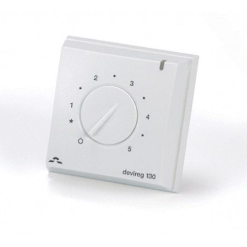 Devi reg 130, 5...45°C, 16A, ar grīdas sensoru 3m