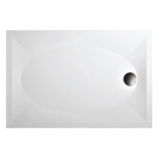 PAA dušas paliktnis Art, 1200x900 mm, ar paneli, balts