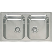 Reginox virtuves izlietne Diplomat 20 Lux (R), dubultā, 860x500 mm /kastē/