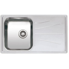 Reginox virtuves izlietne Diplomat 10 Lux (R), viena bļoda ar plauktu, 860x500 mm /kastē/