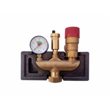 Afriso katla drošības grupa KSG Magnum, 120°C, 3bar, līdz 200kW #