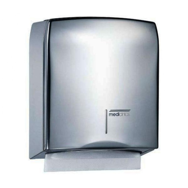 Mediclinics papīra dvieļu turētājs, spīdīgs nerūsējošais tērauds