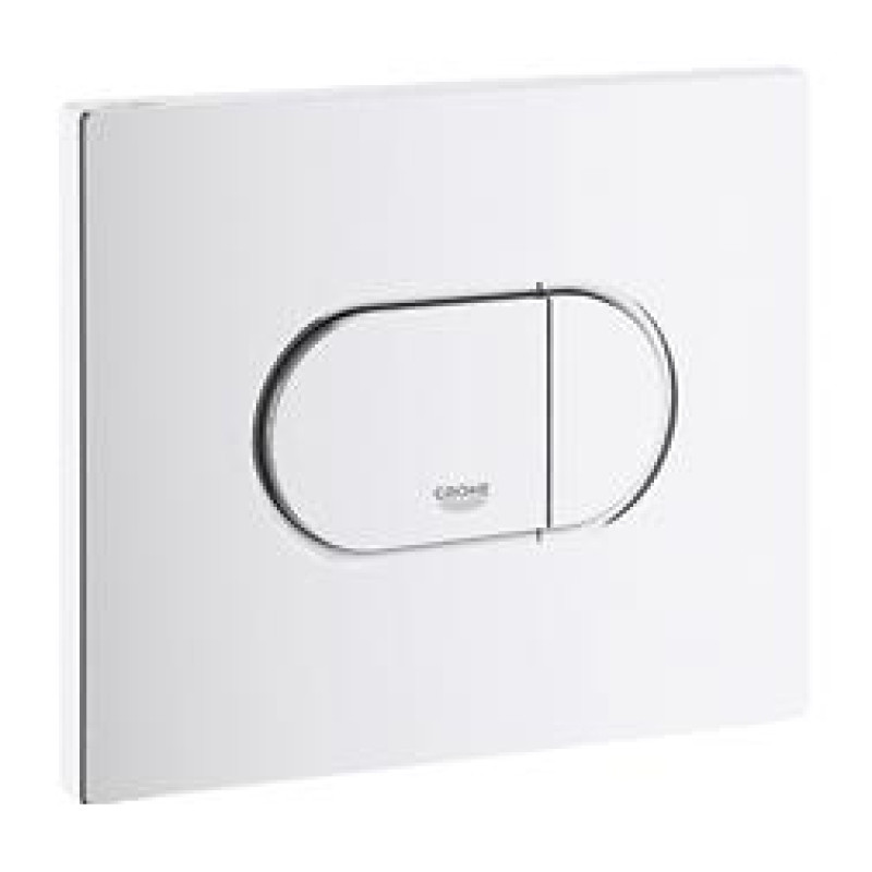 Grohe Arena Cosmopolitan Taustiņš, horizontāls, 156x197mm, balts