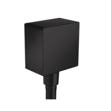 Hansgrohe FixFit Square Dušas izvads ar ventīli, matēts melns