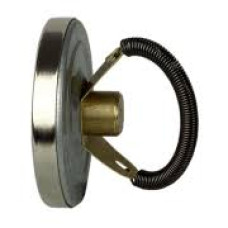 Afriso bimet. termom., uzliekamais, 63 mm, 120°C, plastmasas