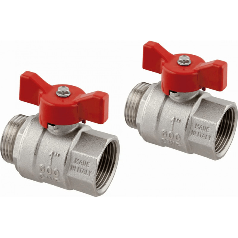 Uponor Vario lodveida krāns NP G1-G1 - gab.