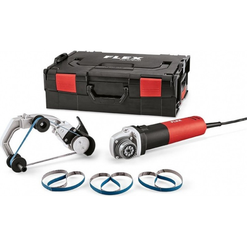 Flex Cauruļu slīpmašīna FLEX BRE 8-4 50 Trinoxflex Set ar piederumiem