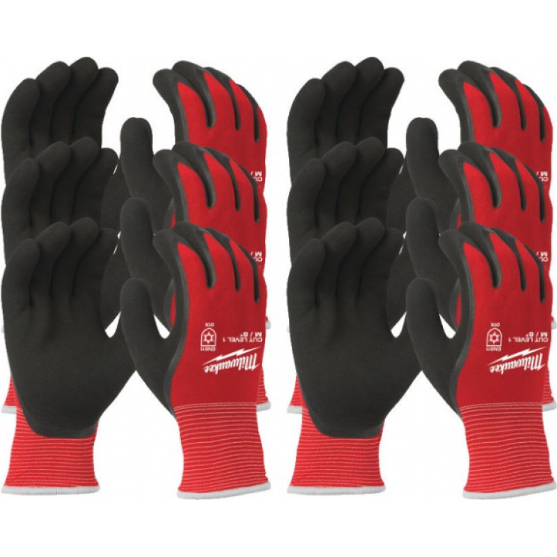 Milwaukee Accessories Ziemas cimdi MILWAUKEE CUT level 1, 12gab. 11 XXL