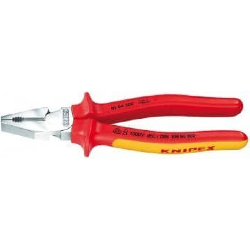 Knipex Kombinētas liela sviras spēka knaibles KNIPEX 0206, 200mm