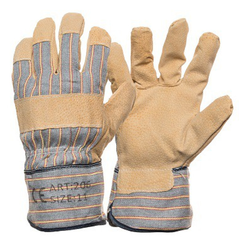 DD Siltie cūkādas darba cimdi, izmērs 11