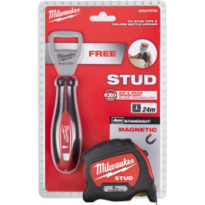Milwaukee Accessories Profesionāla mērlente ar magnētu MILWAUKEE STUD gen2, 5 m ar piederumu