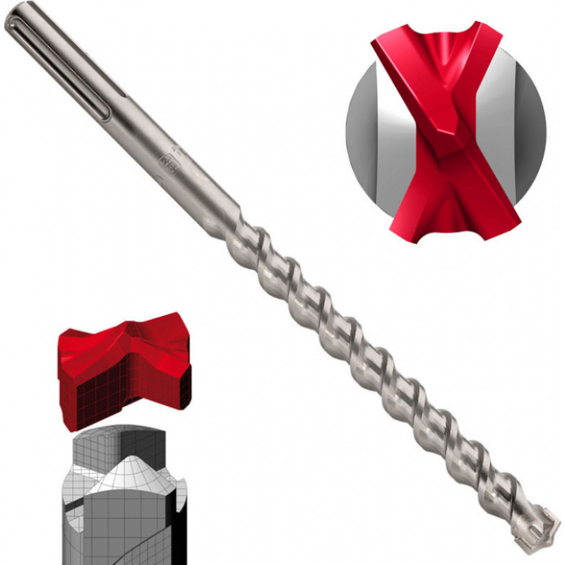 Keil Urbis betonam 8.0x200/260mm, SDS+ MS5 TURBOHEAD Xpro, KEIL