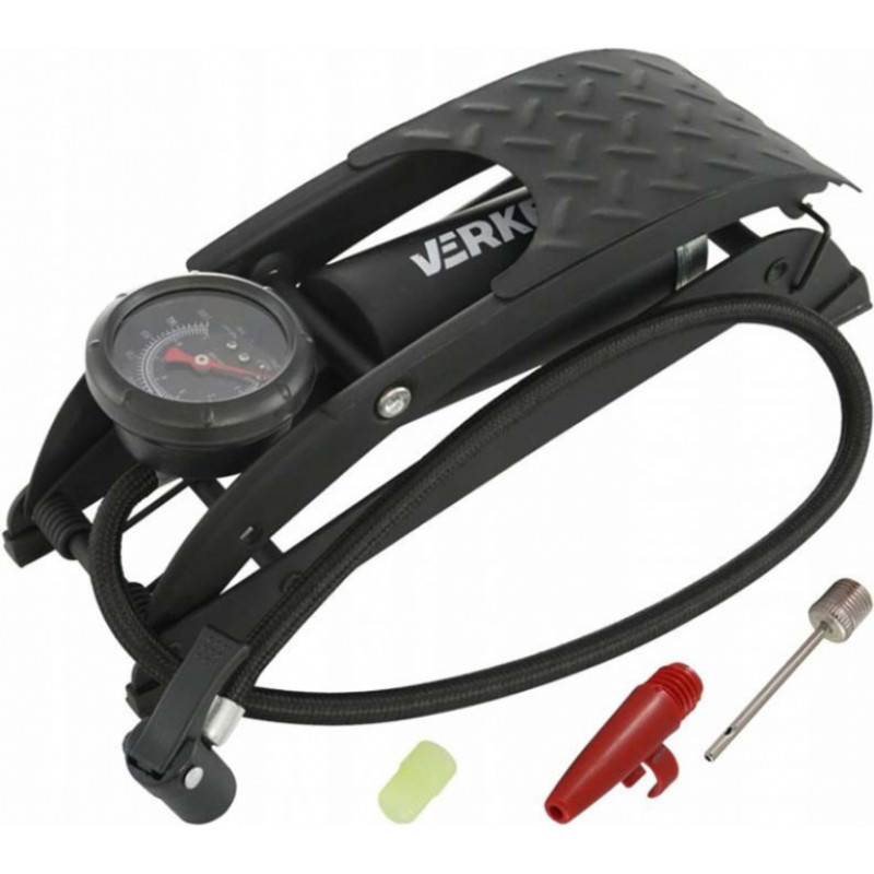 Verke Kājas pumpis ar manometru 0-0.7MPa VERKE