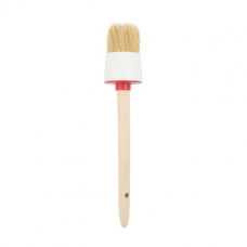 KS Ota 35mm, apaļa, gaiši sari, koka kāts