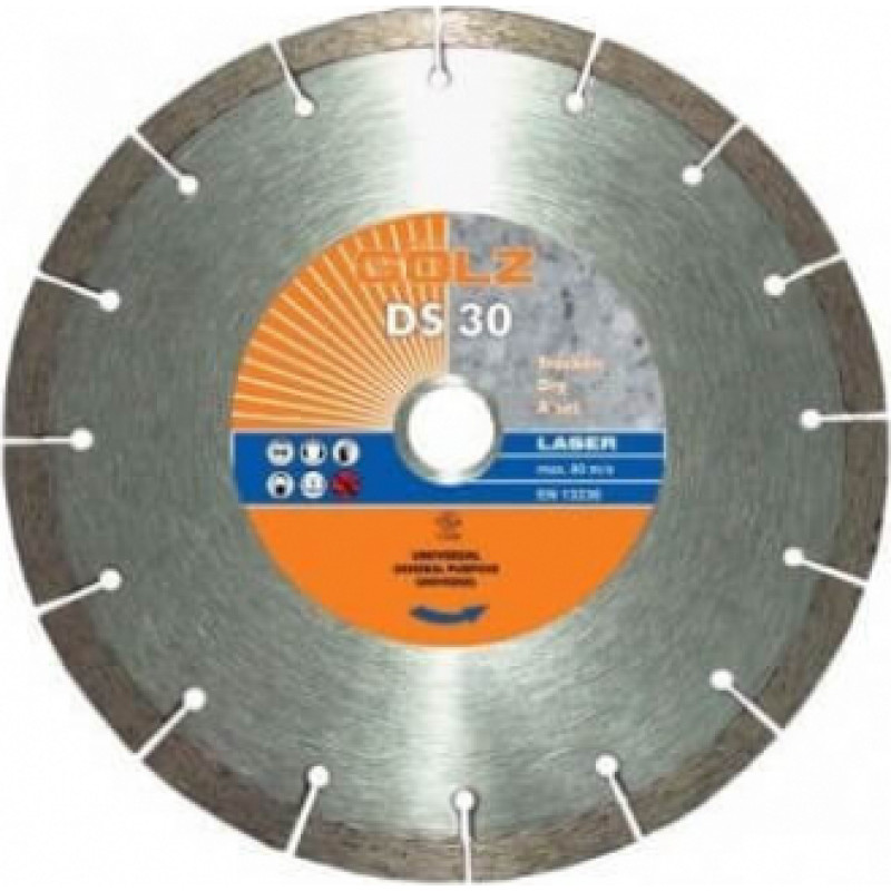 Golz Universāls dimanta disks GOLZ DS30 230x22,2 mm