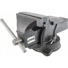 Verke Skrūvspīles čuguna, grozāmas, 200mm VERKE