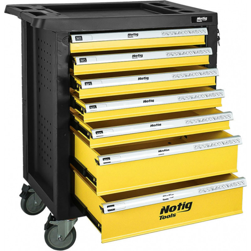 Notig Tools Servisa instrumentu skapis, 7 atvilknes NOTIG TOOLS