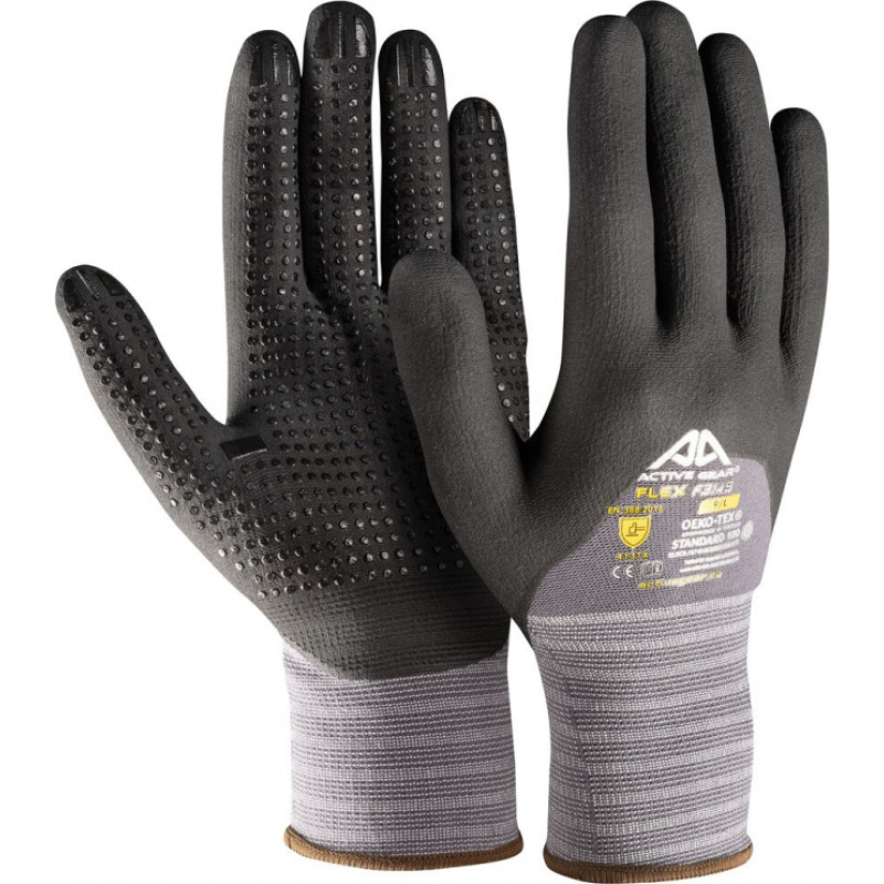 Active Gear darba cimdi, 10/XL izm., Active FLEX F3150