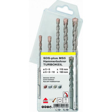 Keil Urbju SDS komplekts betonam 5,6x110 + 6, 8, 10x160 253.350.510 KEIL