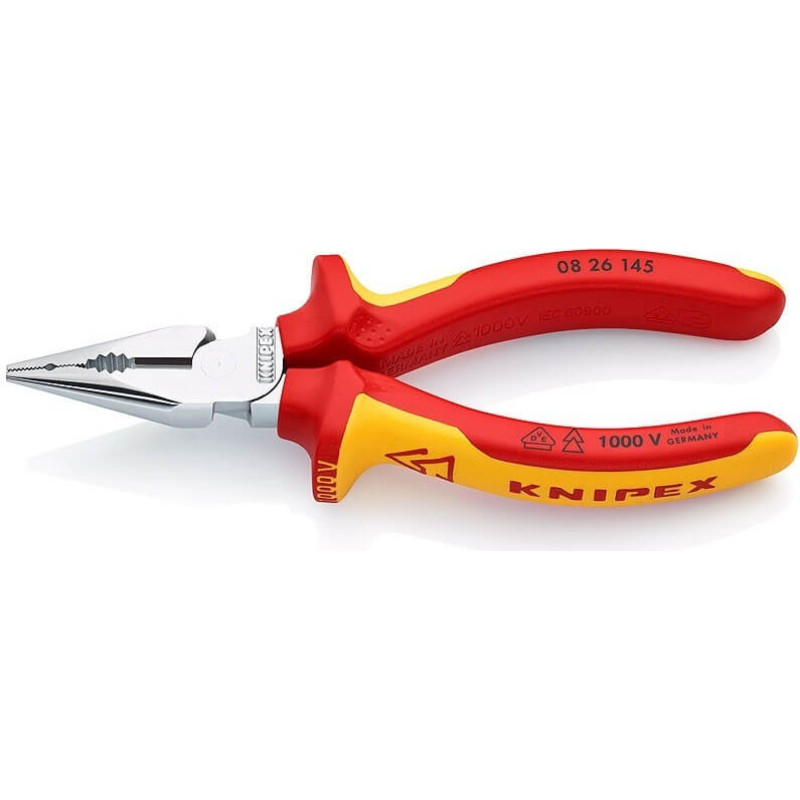 Knipex Elektriķu knaibles ar šaurām lūpām KNIPEX 0826145