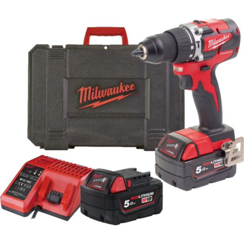 Milwaukee Akumulatora trieciena urbjmašīna MILWAUKEE M18 CBLPD-502C