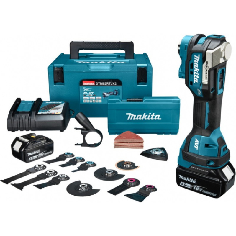Makita Akumulatora multifunkcionāls instruments MAKITA DTM52RTJX2