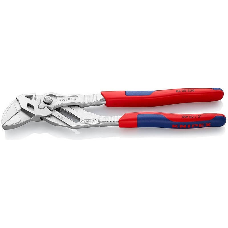 Knipex Uzgriežņu stangas 250 mm, divkomponentu rokturis, Knipex