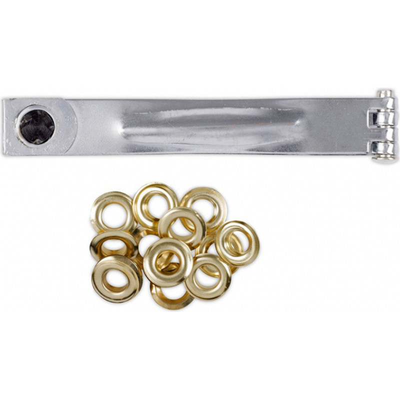 Kreator Kniedētājs 10mm + kniedes (10gab.) Kreator