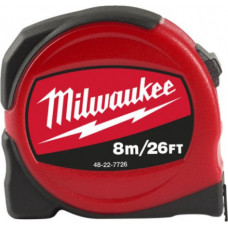 Milwaukee Accessories Mērlente MILWAUKEE Slimline 8m-26ftx25mm