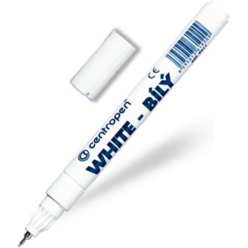 Centropen Krāsas marķieris apaļš, Ø0.7mm, balts