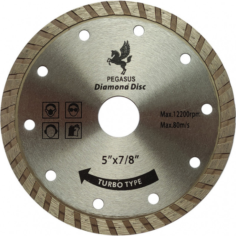 Pegasus Dimanta griezējdisks TURBOWAVE 115x7x2.2x22.2mm PEGASUS