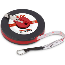 Kreator Mērlente 12.5mm x 20m, stiklšķiedras, ar āķi Kreator