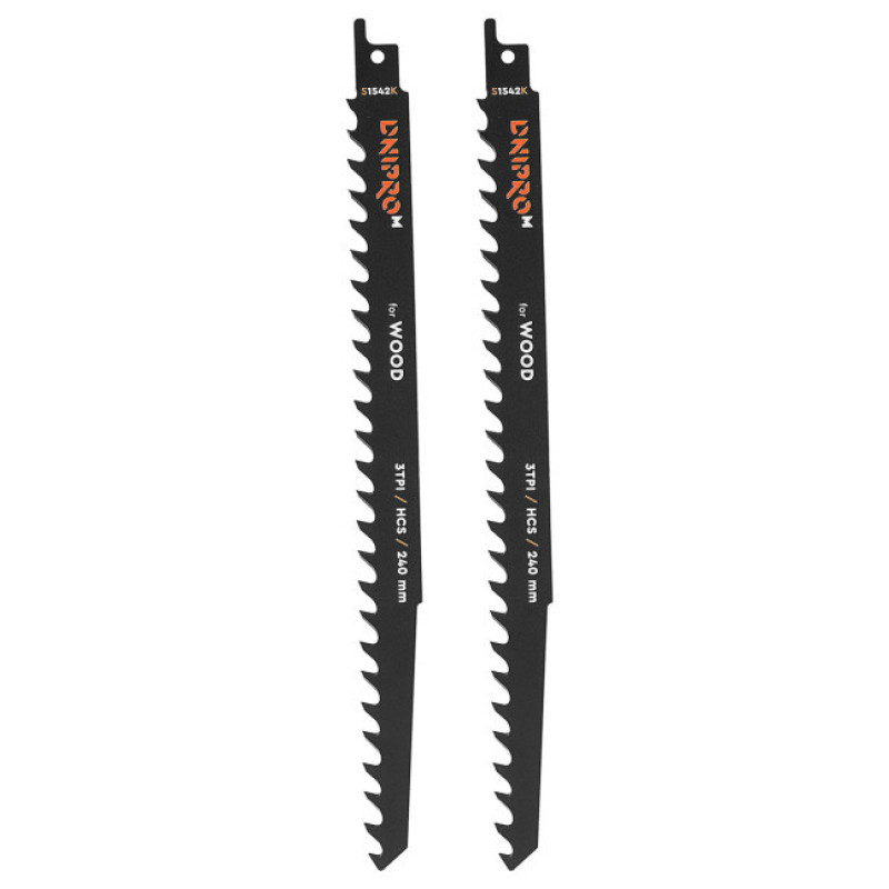 Dnipro-M Zobenzāģa asmeņi S 1542 K 240mm (2gab.), kokam DNIPRO-M