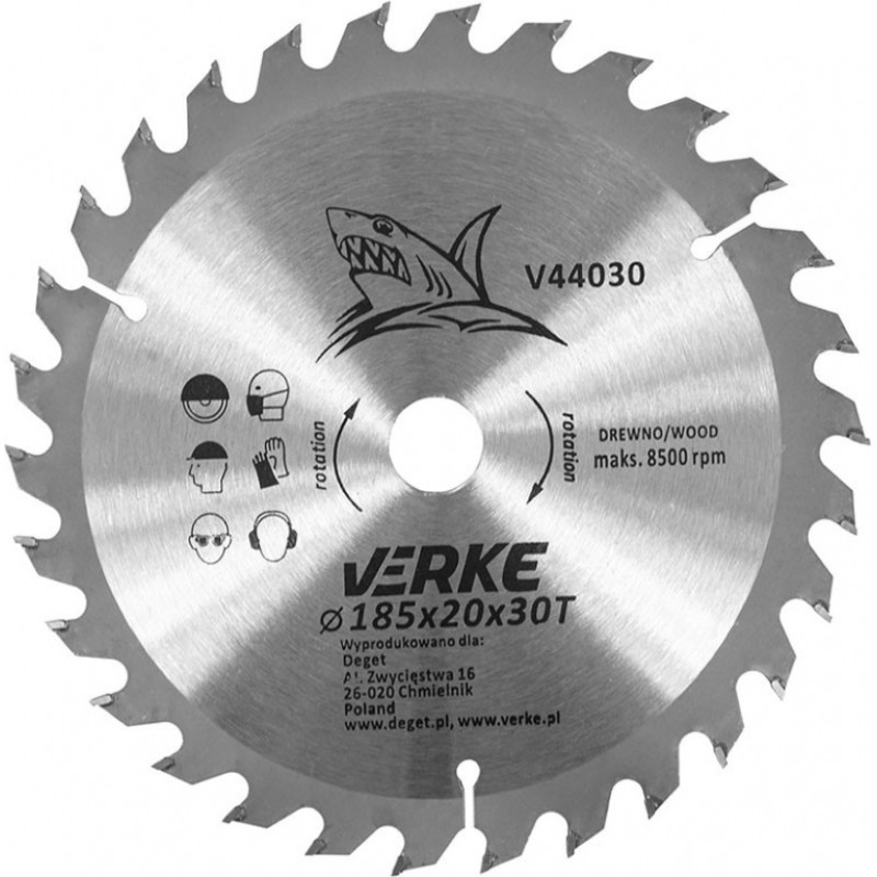 Verke Zāģa ripa kokam 185x20x30z VERKE