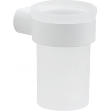 Gedy glāze ar turētāju Pirenei, balta