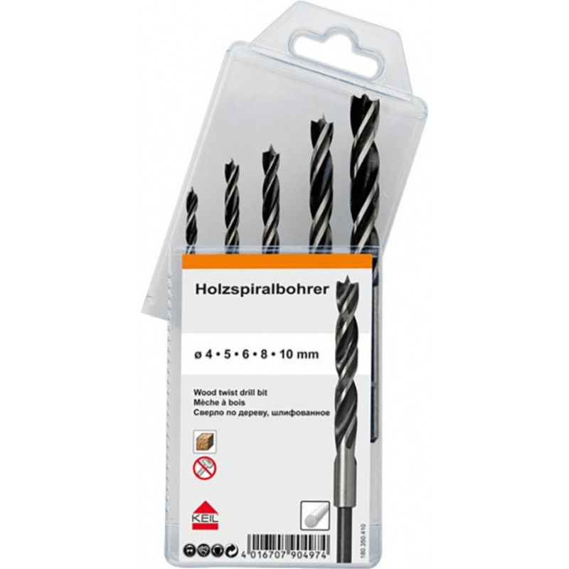 Keil Urbju komplekts kokam 4mm - 10mm (5gab.) KEIL
