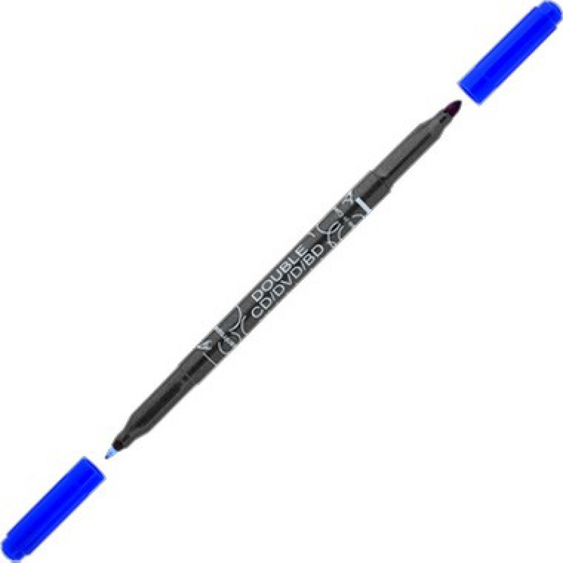 Centropen Marķieris matricām abpusējs, apaļš, Ø0.6/2.5mm, sarkans