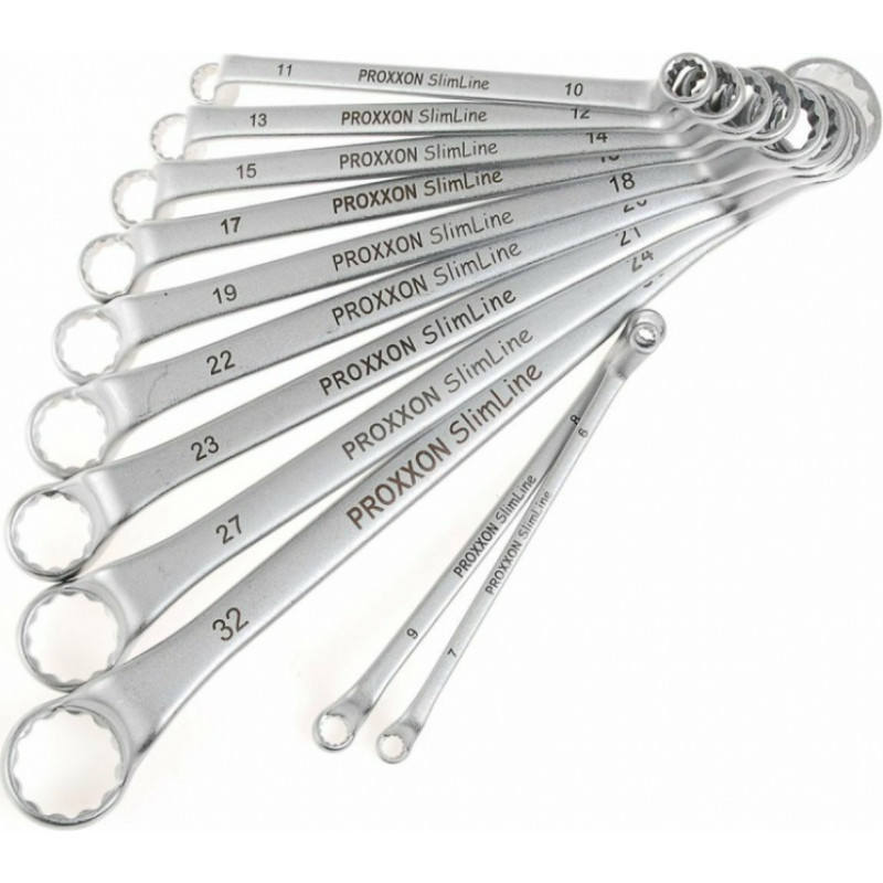 Proxxon 11 daļu gredzena atslēgu komplekts PROXXON Slimline 6-32mm