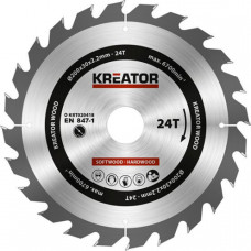 Kreator Zāģa ripa kokam 200x30x2.2mm, 24 zobi Kreator