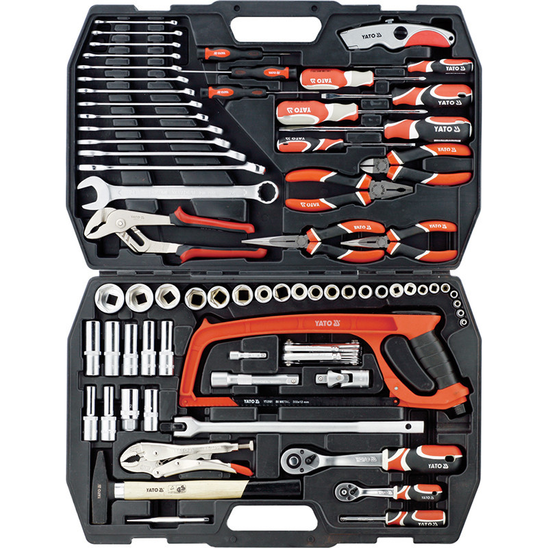 Yato Instrumentu komplekts 1/4'', 1/2'' (79gab.) YT-38911 YATO