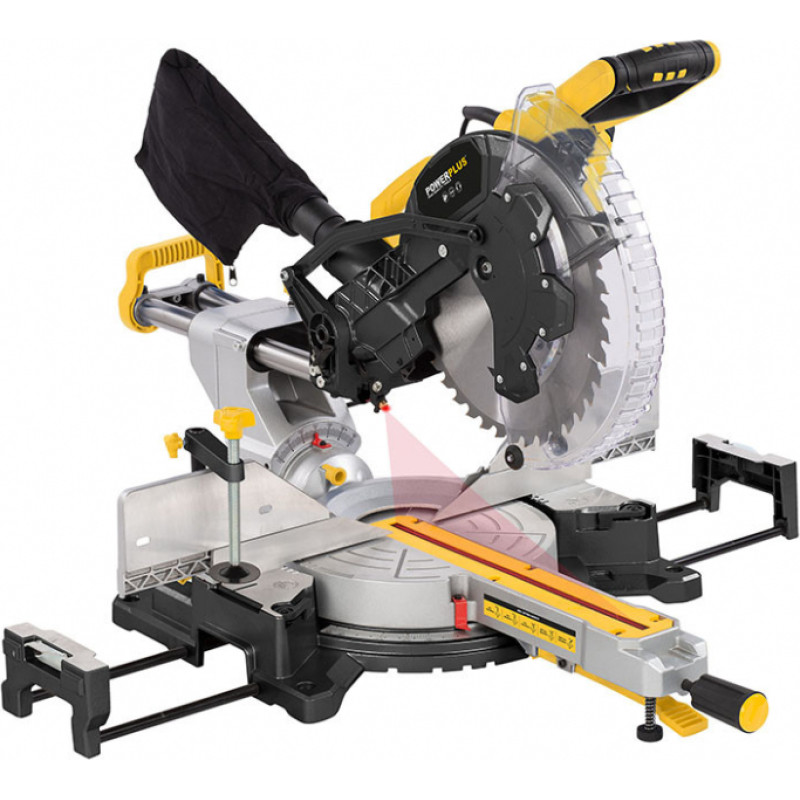 Powerplus Kombinētais ripzāģis 2200W Ø 305mm POWX075750DB POWERPLUS X